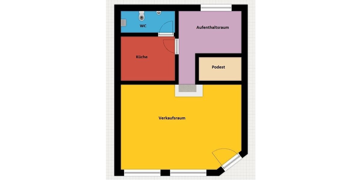 Bautzen - Zentrale Gewerbeeinheit mit Potenzial - Gewerbeobjekt Bautzen | Angebot:20383764