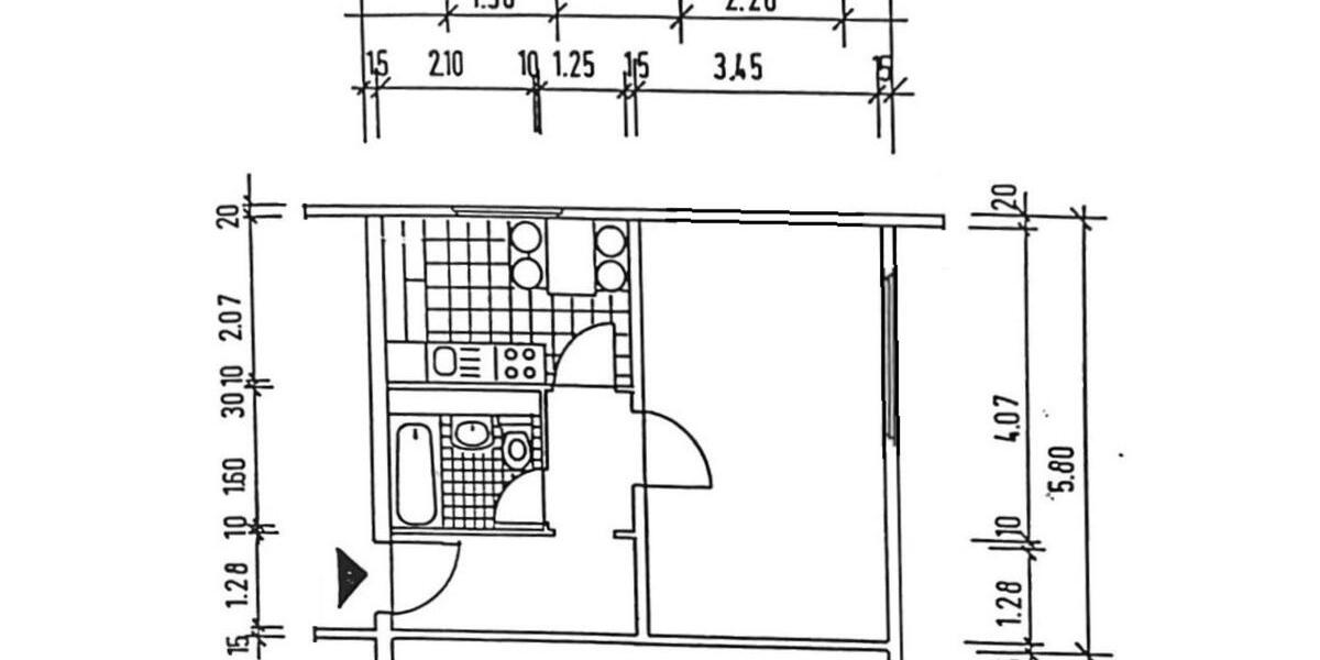 Hochparterre Hoyerswerda - 1 Zimmer, 36 m&sup2;, 39.500&euro; | Angebot:25583853