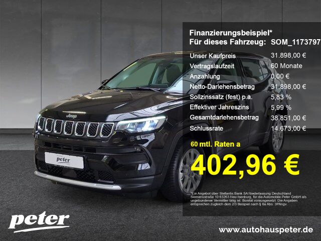 Jeep Compass 2.500 km 31.898 € Erfurt 99086
