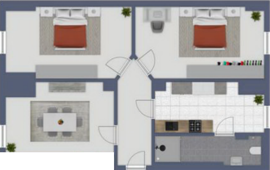 Zimmer Pirna Copitz - 3 Zimmer, 65 m&sup2;, 449&euro; | Angebot:25820534
