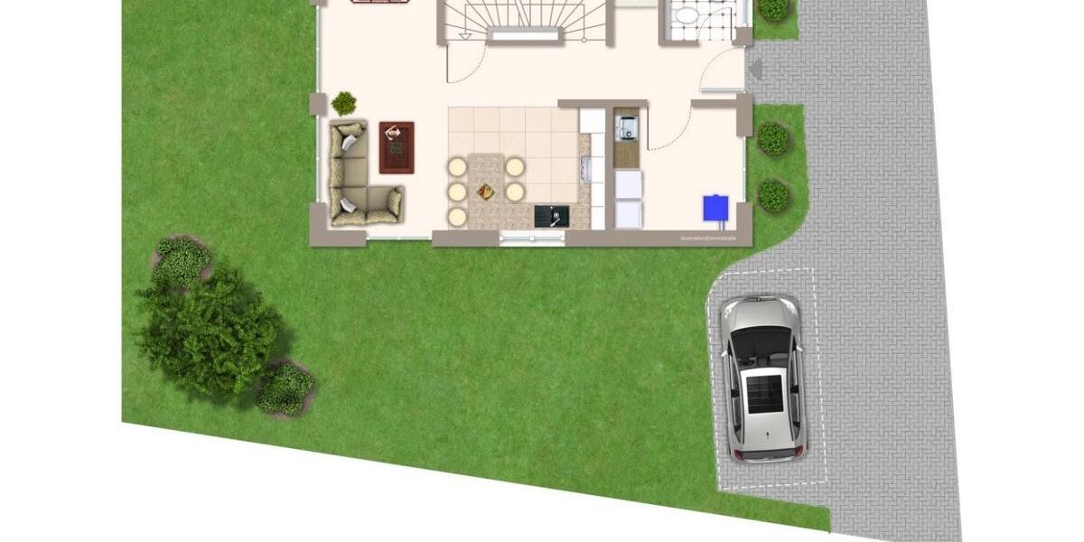 Doppelhaushälfte Borchen - 5 Zimmer, 132 m&sup2;, 1.600&euro; | Angebot:24516735