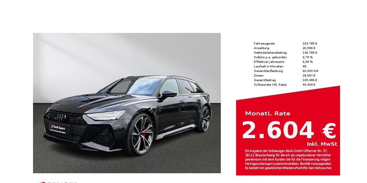 Audi RS6 3.000 km 134.980 &euro; Bielefeld 33609