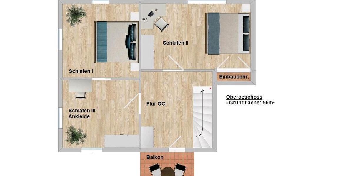 Einfamilienhaus Friesenheim - 5 Zimmer, 120 m&sup2;, 330.000&euro; | Angebot:26582582
