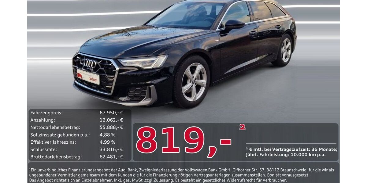 Audi A6 10.800 km 67.950 &euro; Ingolstadt 85057