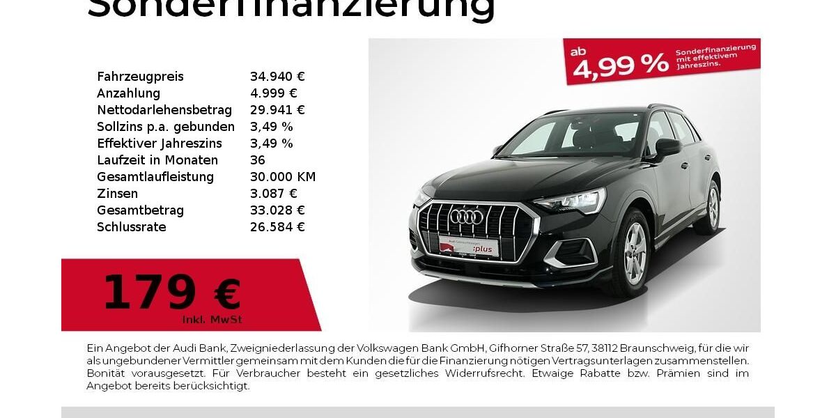 Audi Q3 28.007 km 34.940 &euro; Nürnberg 90441