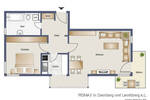 Zentral und im Grünen - Moderne 2-Zimmer-Wohnung