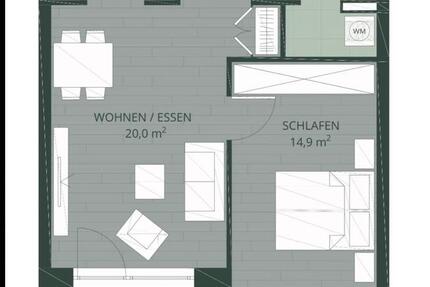 Wohnung Gärtringen - 2 Zimmer, 56 m&sup2;, 1.300&euro; | Angebot:25860208