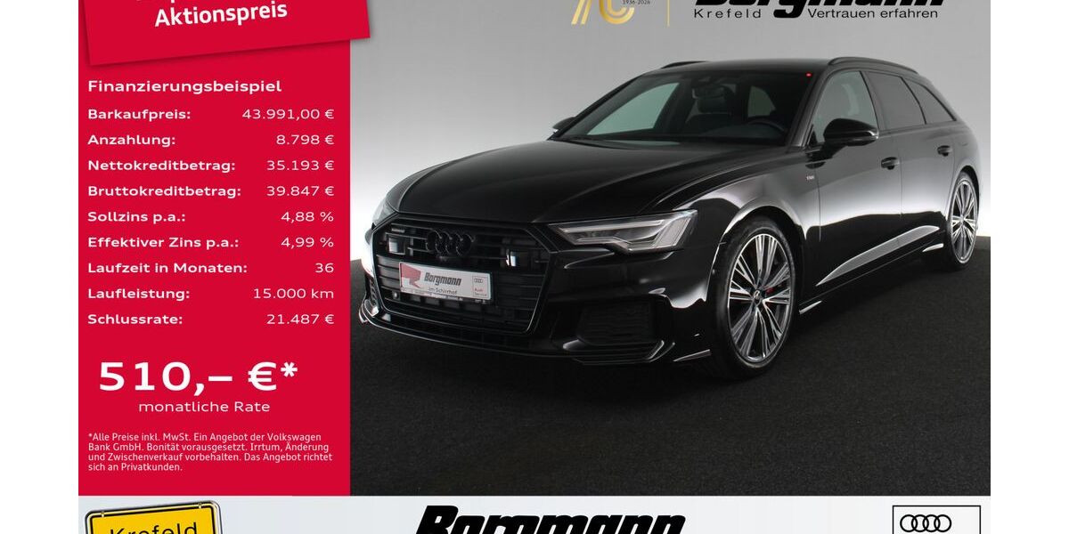 Audi A6 55.599 km 43.991 &euro; Krefeld 47803