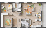 Bungalow Augustdorf - 3 Zimmer, 102 m&sup2;, 424.350&euro; | Angebot:25707077