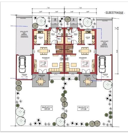 Doppelhaushälfte Neckarsulm - 9 Zimmer, 245 m&sup2;, 799.000&euro; | Angebot:25547742