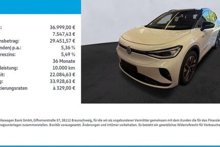 VW ID.4 35.106 km 36.999 &euro; Leinefelde-Worbis/DE 37327