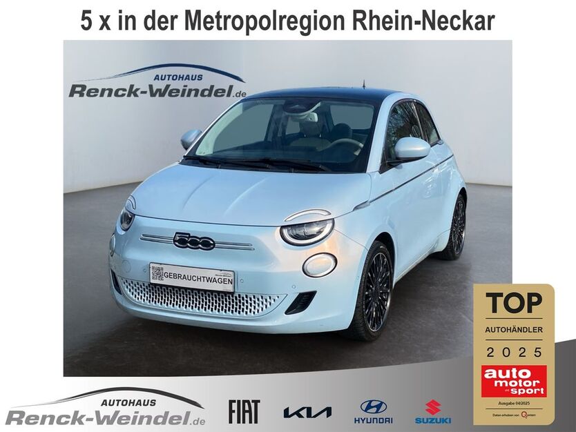 Fiat 500e 52.703 km 17.689 € Mannheim 68199