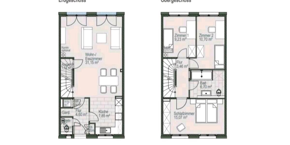 Reihenhaus Königs Wusterhausen - 6 Zimmer, 125 m&sup2;, 465.000&euro; | Angebot:27110272
