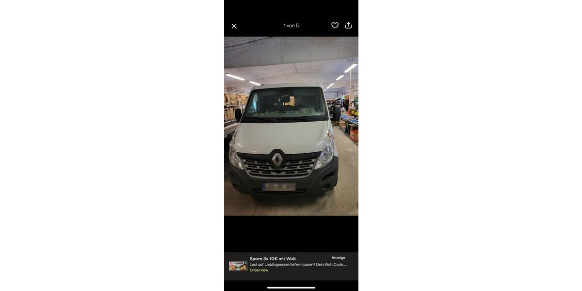 Renault Master 187.000 km 5.850 &euro; Berlin 13347