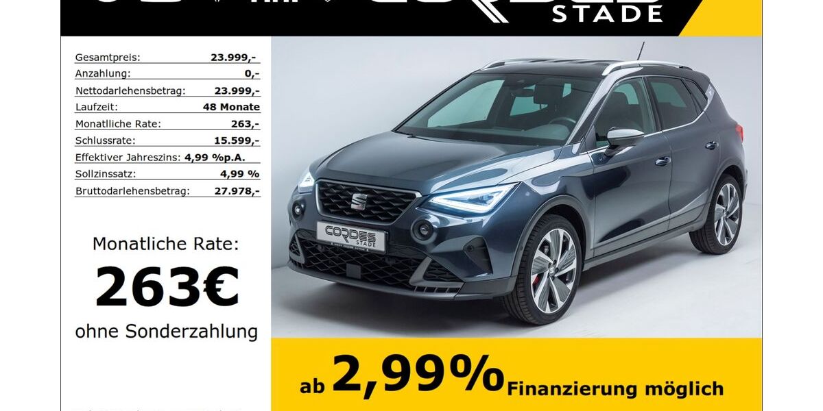 Seat Arona 36.122 km 23.999 &euro; Stade 21680