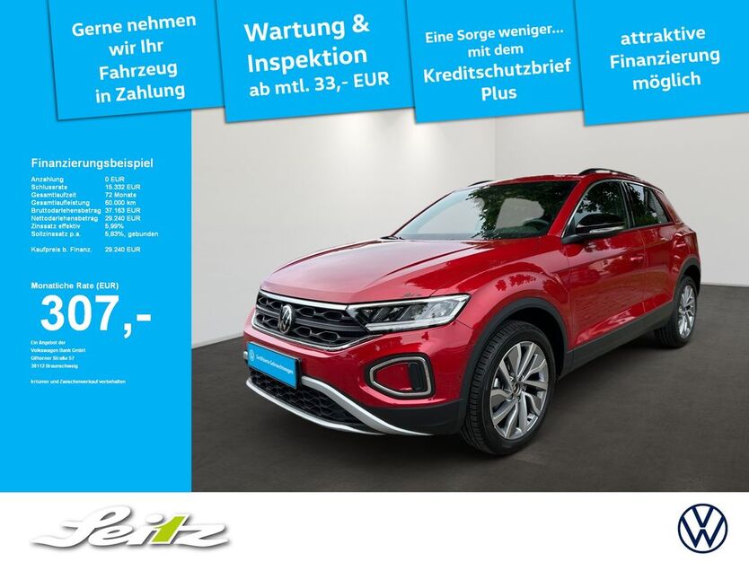 VW T-Roc 9.700 km 28.990 € Weingarten 88250