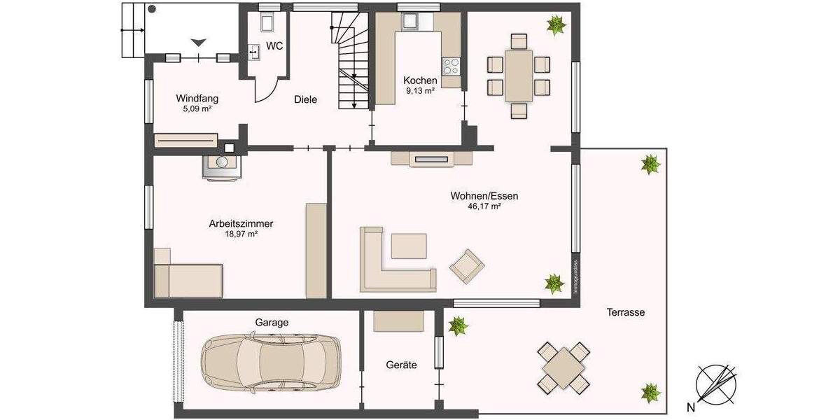Einfamilienhaus Westerrönfeld - 5 Zimmer, 139 m&sup2;, 335.000&euro; | Angebot:25780002
