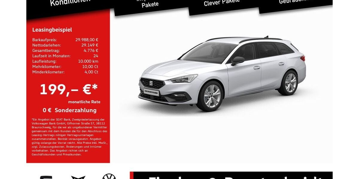 Seat Leon 16.818 km 29.988 &euro; Lohmar 53797