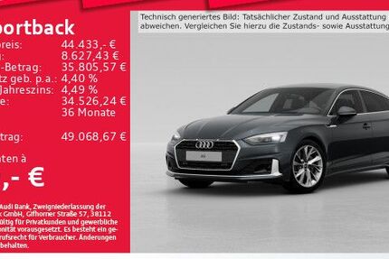 Audi A5 12.083 km 42.974 € Eching 85386