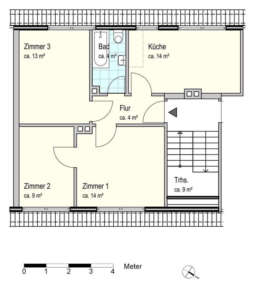 Wohnung zum Mieten in Oldenburg 457 € 55.28 m²