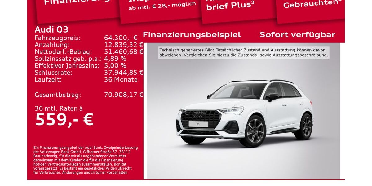 Audi Q3 6.001 km 64.300 &euro; Berlin 12489