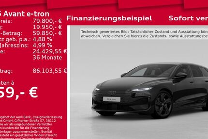 Audi A6 e-tron 9.500 km 78.900 € Berlin 12489