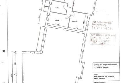 Eine 2-Zimmer Wohnung in Dortmund zu verkaufen