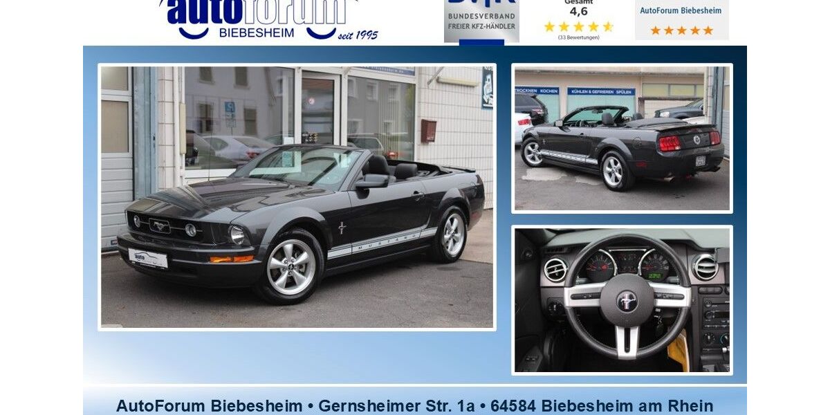 Ford Mustang 125.000 km 13.999 &euro; Biebesheim 64584
