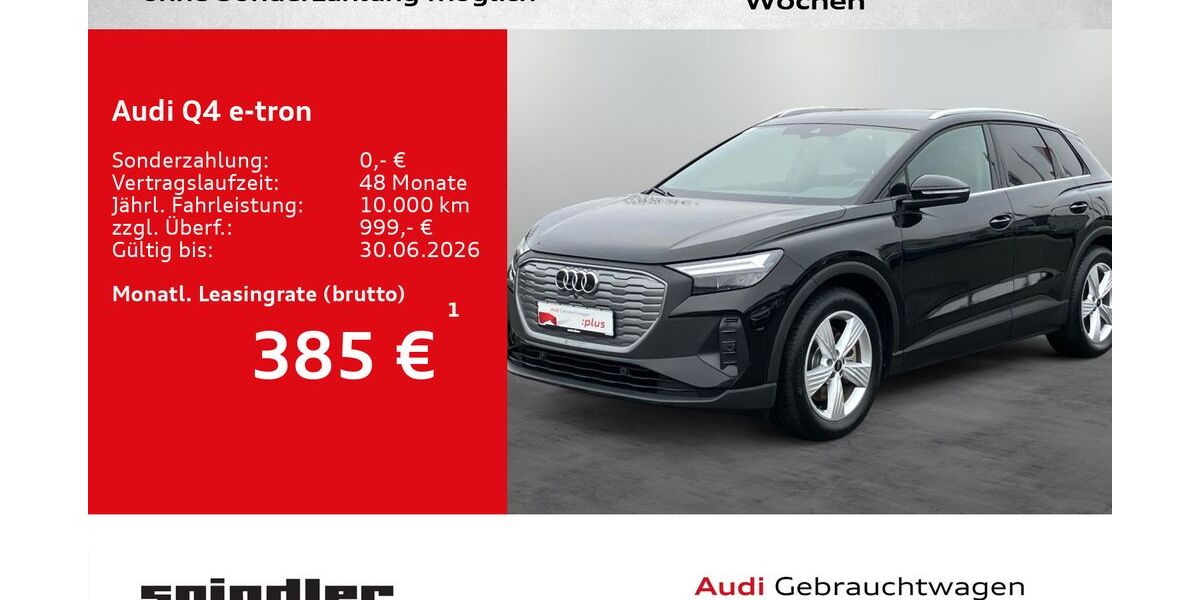 Audi Q4 e-tron 19.000 km 40.580 &euro; Kitzingen 97318