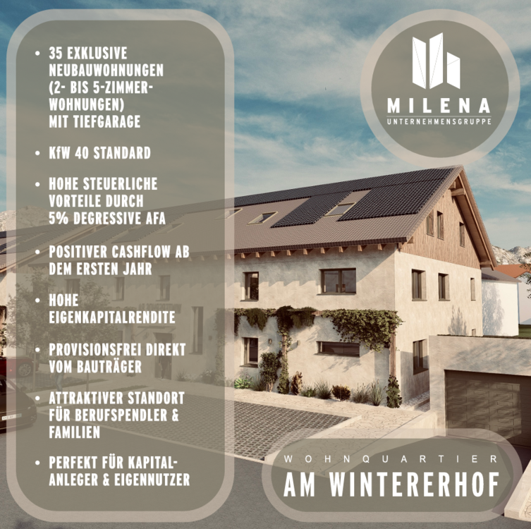 Wohnung zum Kaufen in Mühldorf a. Inn 489.060 € 88.92 m²