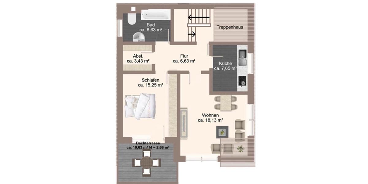 2-Zimmer-Wohnung in Gehrden mit Balkon 2 zimmer