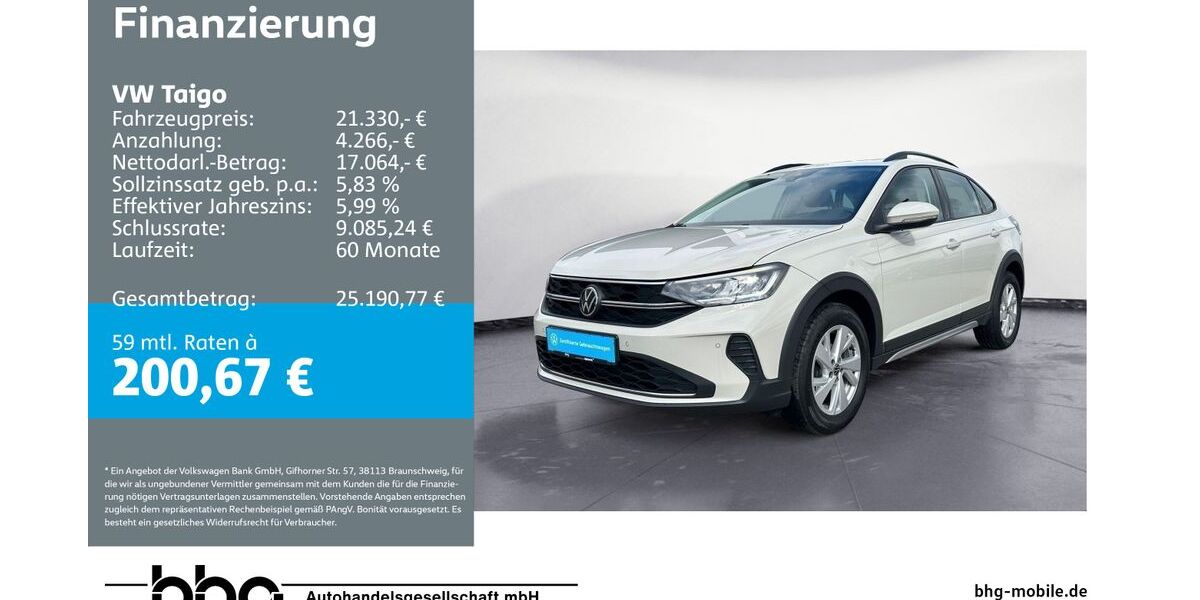 VW Taigo 69.537 km 20.960 &euro; Rottweil 78628