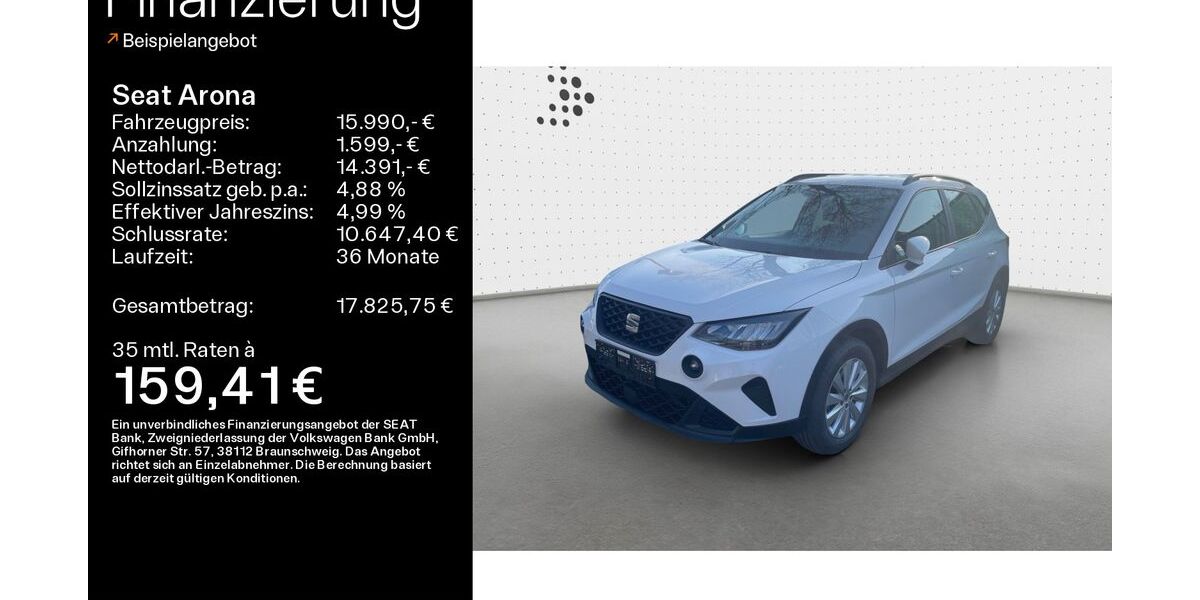 Seat Arona 32.000 km 15.990 &euro; Haßfurt 97437