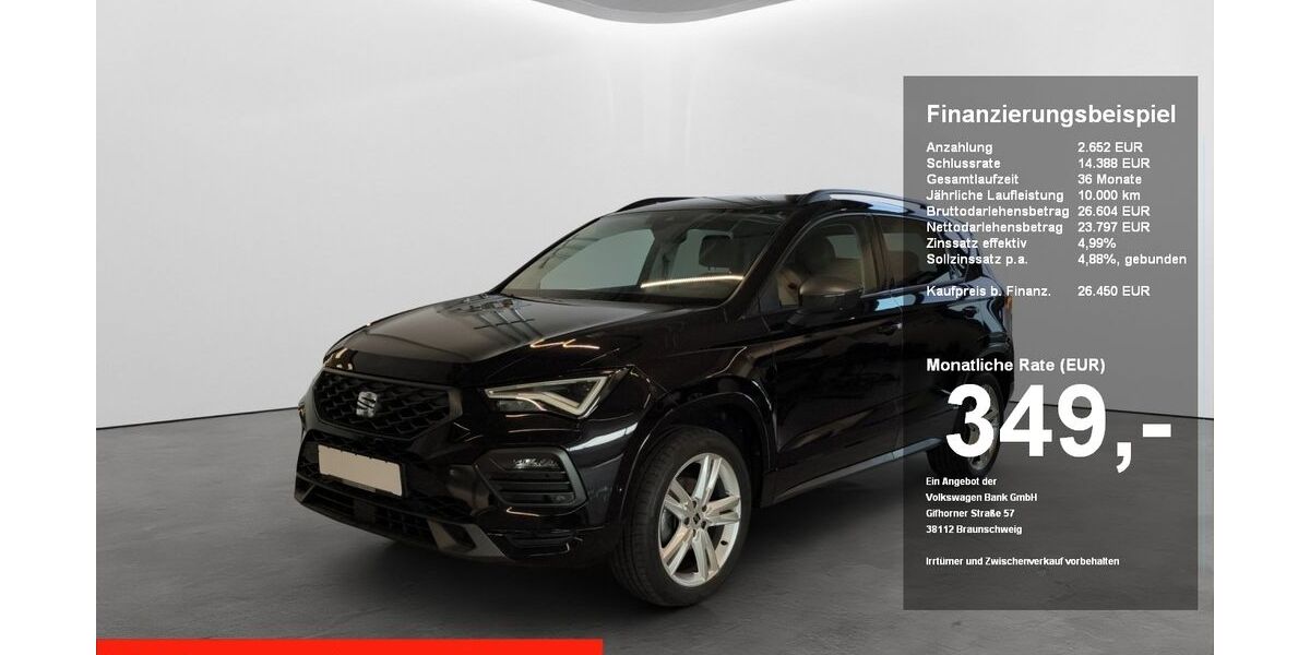 Seat Ateca 27.265 km 26.250 &euro; Regensburg 93055