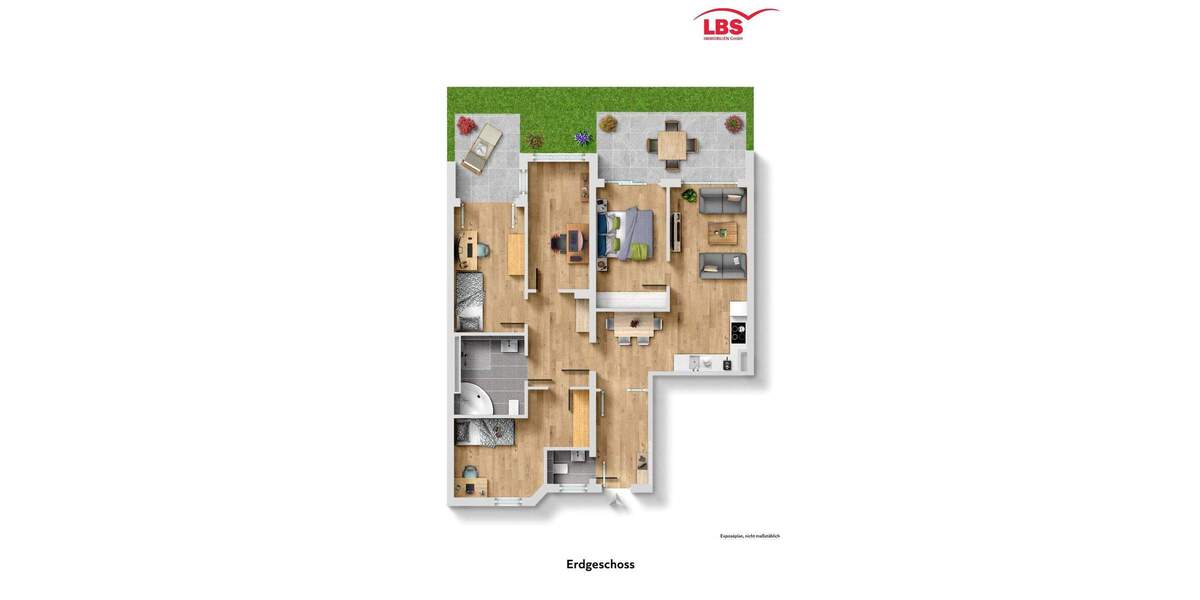 Etagenwohnung Datteln - 5 Zimmer, 106 m&sup2;, 239.000&euro; | Angebot:24635950