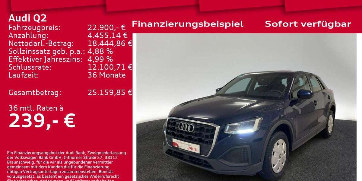 Audi Q2 69.430 km 22.900 &euro; Berlin 12489