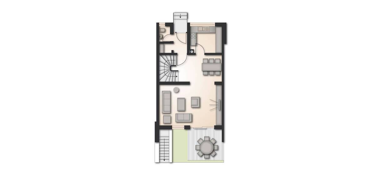Reihenhaus Schwabach Wolkersdorf - 4 Zimmer, 107 m&sup2;, 450.000&euro; | Angebot:26161114
