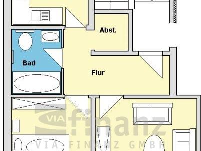 Dachgeschoßwohnung Meerane - 2 Zimmer, 50 m&sup2;, 298&euro; | Angebot:26296754