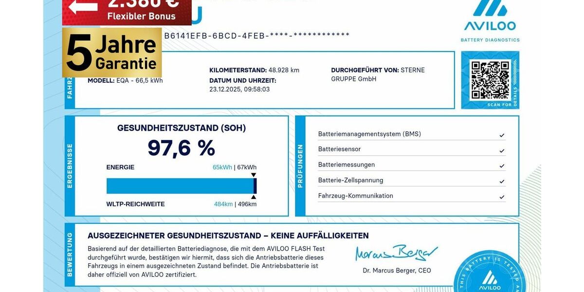 Mercedes-Benz EQA 49.028 km 26.590 &euro; Neu-Ulm 89231