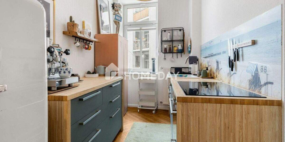 Etagenwohnung Rostock Kröpeliner Tor-Vorstadt - 2 Zimmer, 60 m&sup2;, 245.000&euro; | Angebot:25246796