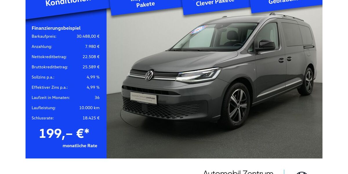 VW Caddy Maxi 102.523 km 30.488 € Leverkusen 51379