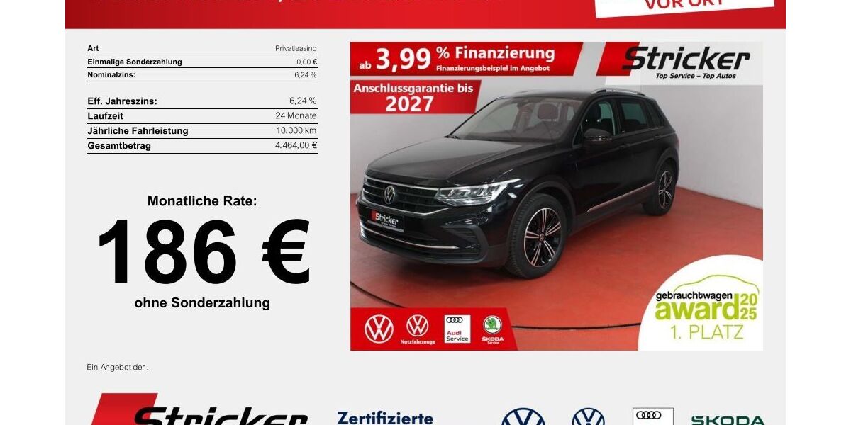 VW Tiguan 50.849 km 23.949 &euro; Detmold 32760