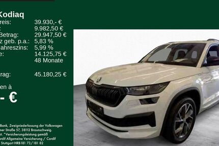 Skoda Kodiaq 42.400 km 39.930 &euro; Feldkirchen/Westerham 83620