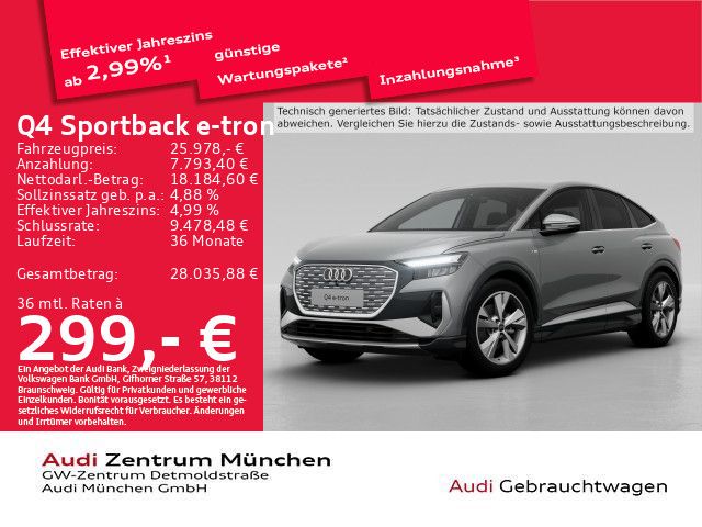 Audi Q4 e-tron 29.978 km 25.978 € München 80935