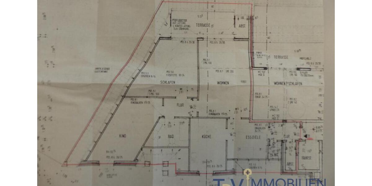 Dachgeschoßwohnung Leer (Ostfriesland) - 3 Zimmer, 90 m&sup2;, 780&euro; | Angebot:26424702