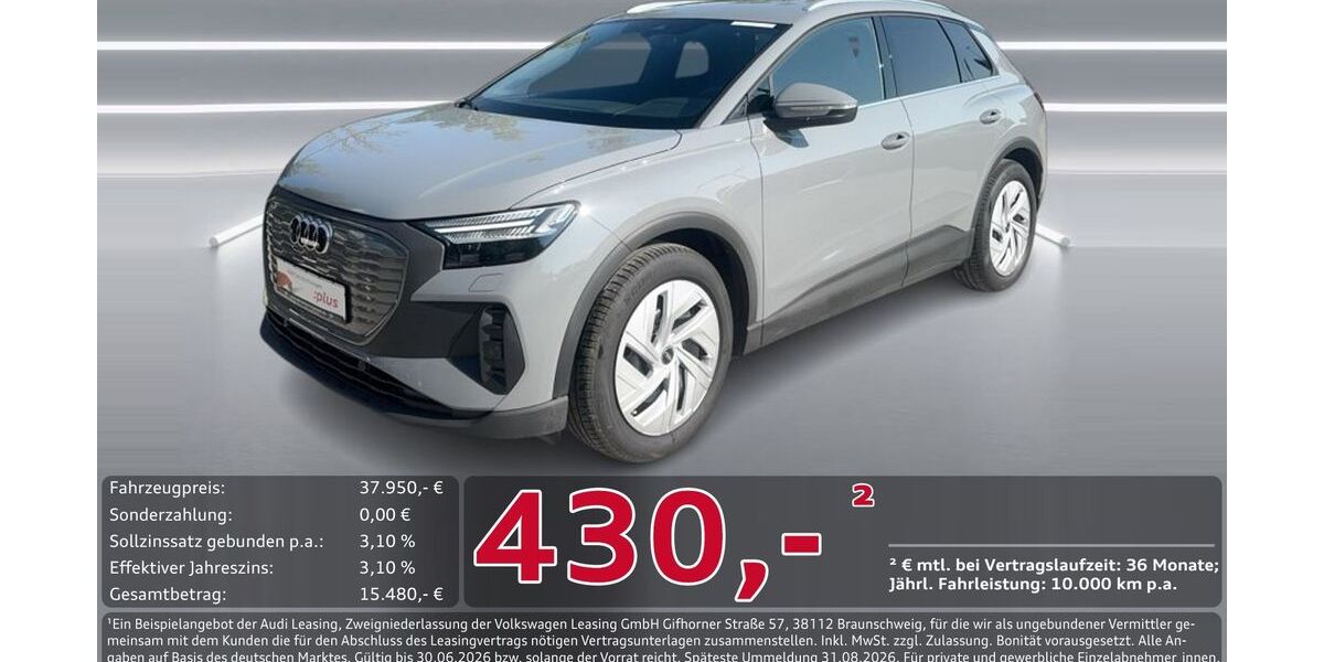 Audi Q4 e-tron 8.868 km 37.950 &euro; Ingolstadt 85057
