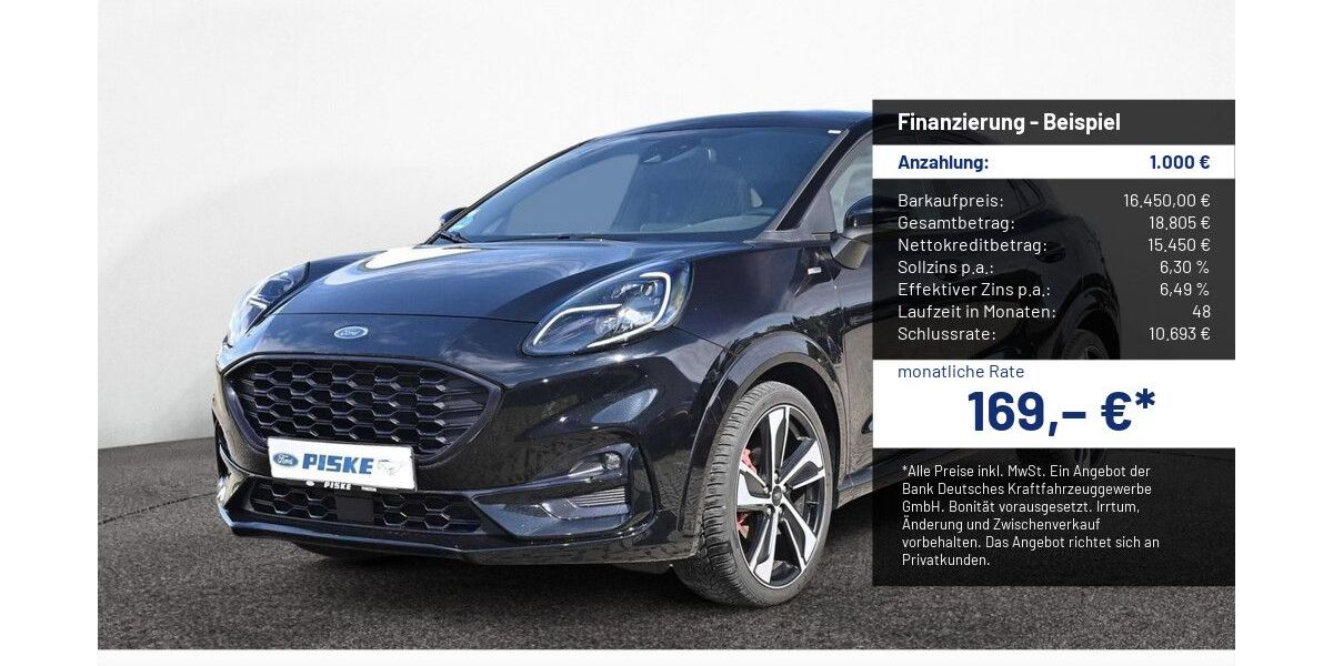 Ford Puma 77.350 km 16.450 &euro; Wolfenbüttel 38302