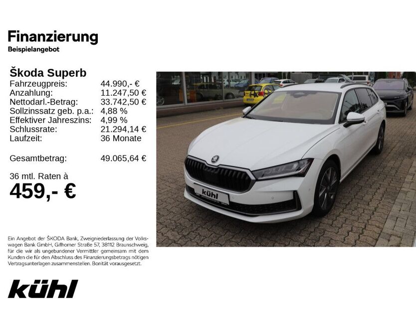 Skoda Superb 5.000 km 41.790 € Gifhorn 38518