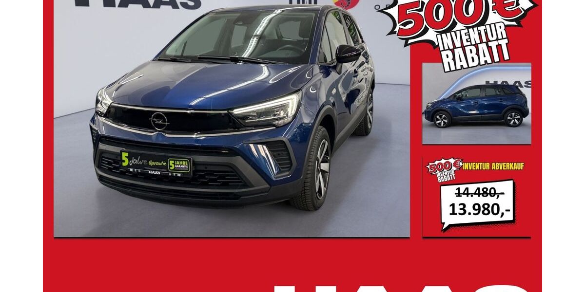 Opel Crossland (X) 20.000 km 13.980 &euro; Schwabmünchen 86830