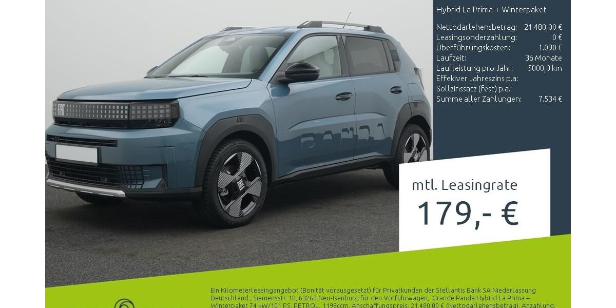 Fiat Grande Panda 4.447 km 21.250 &euro; Dülmen 48249